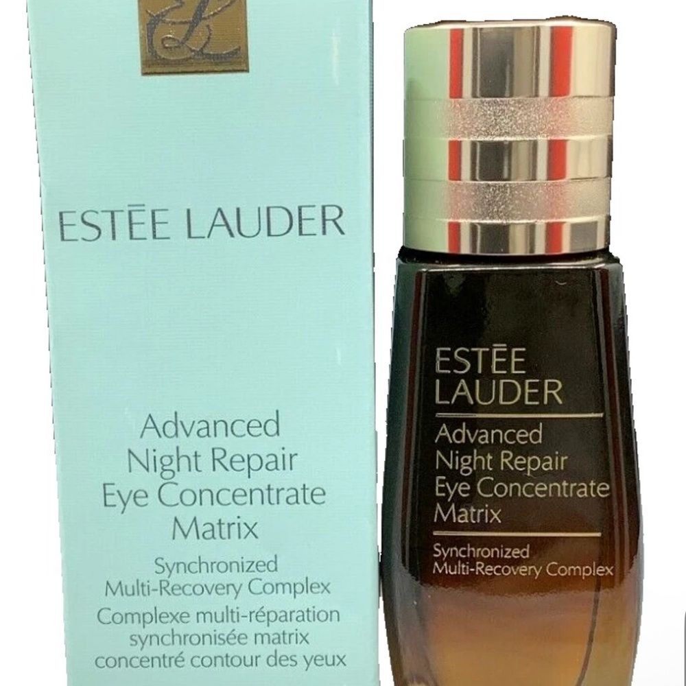 Estee Lauder Eye Concentrate with Black and Gold Design